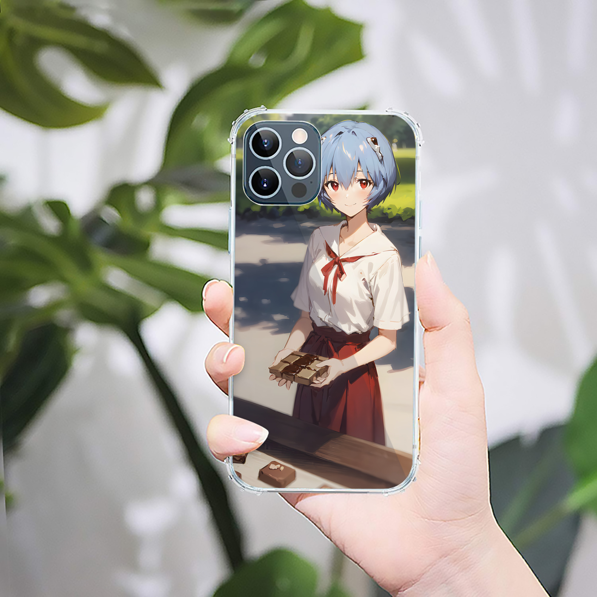 （画像用） EVA 新世紀エヴァンゲリオン 【iPhone 12シリーズ対応】透明スマホケース（クリアソフトケース）